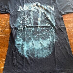 Black Graphic Men Shirt